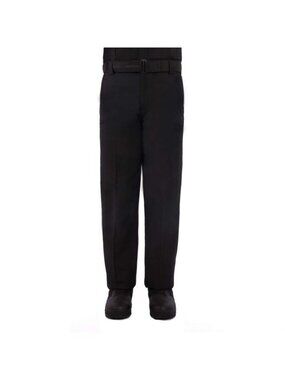 NWT Blauer 6-Pocket Polyester Pants Mens sz 30 Unhemmed Black 8657T